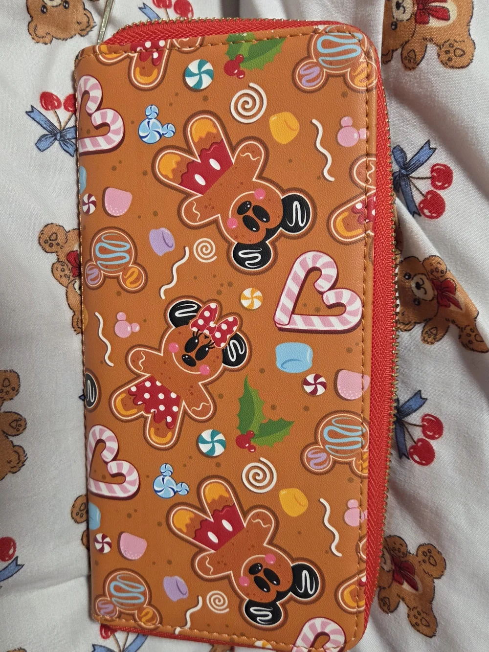 Loungfly X Disney Gingerbread Print Wallet
